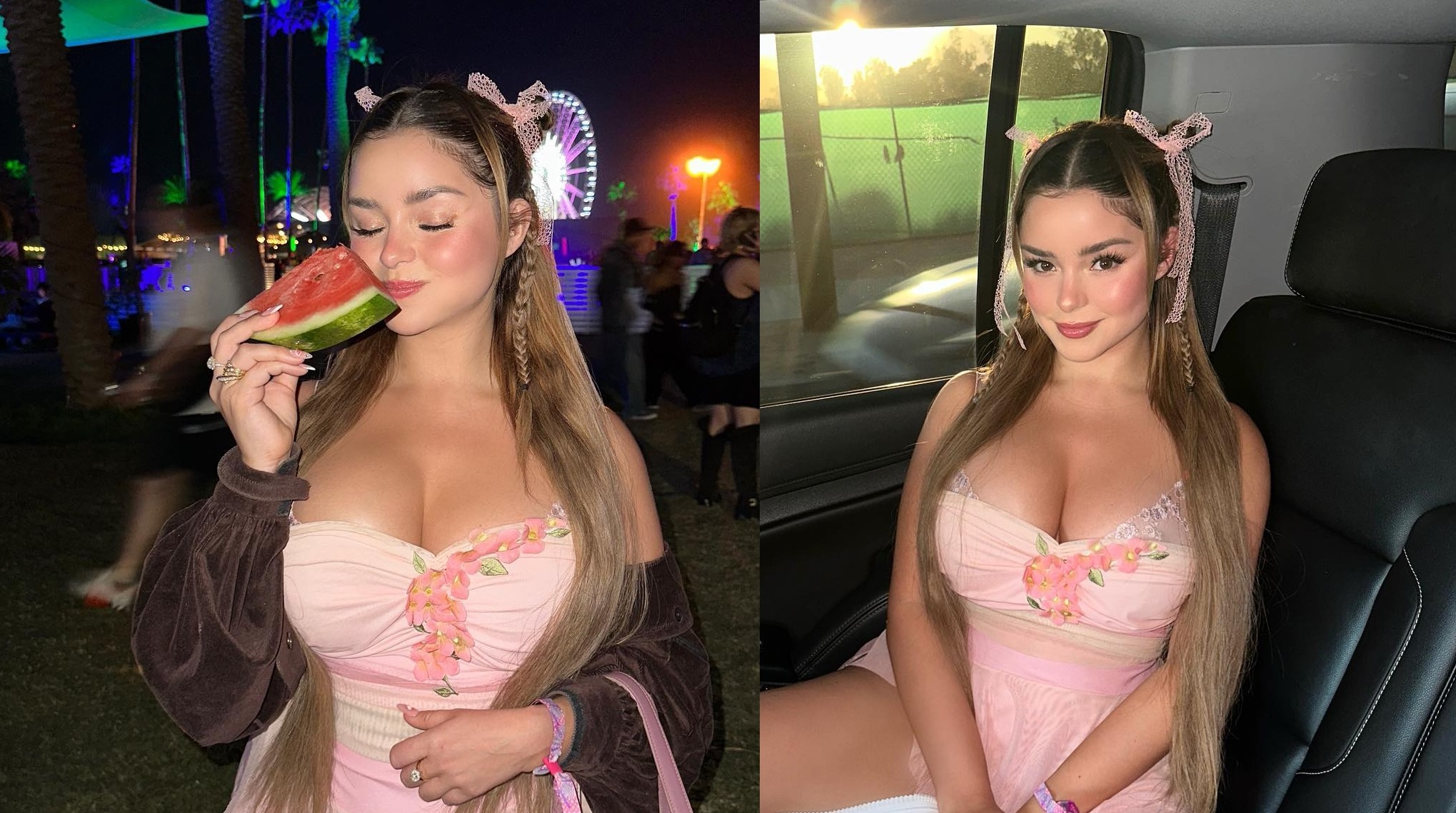  Demi Rose showed off at Coachella