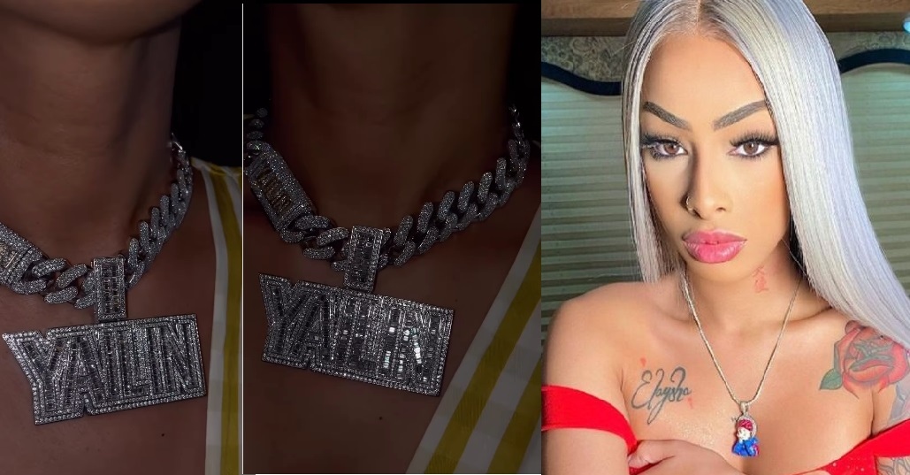 Yailin La Mas Viral shows off a luxurious diamond necklace worth USD 78000