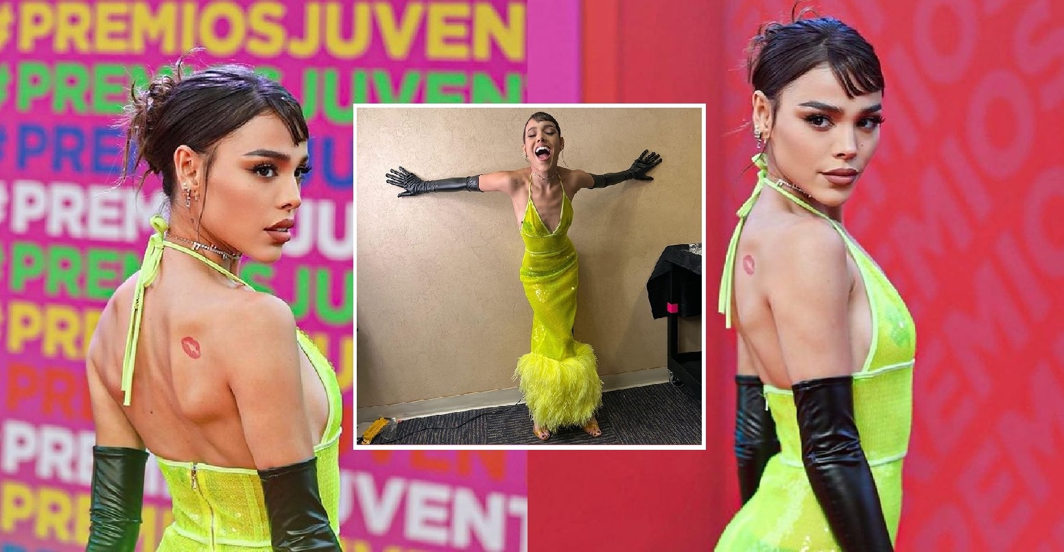 Danna Paola was seen extremely thin at the Premios Juventud