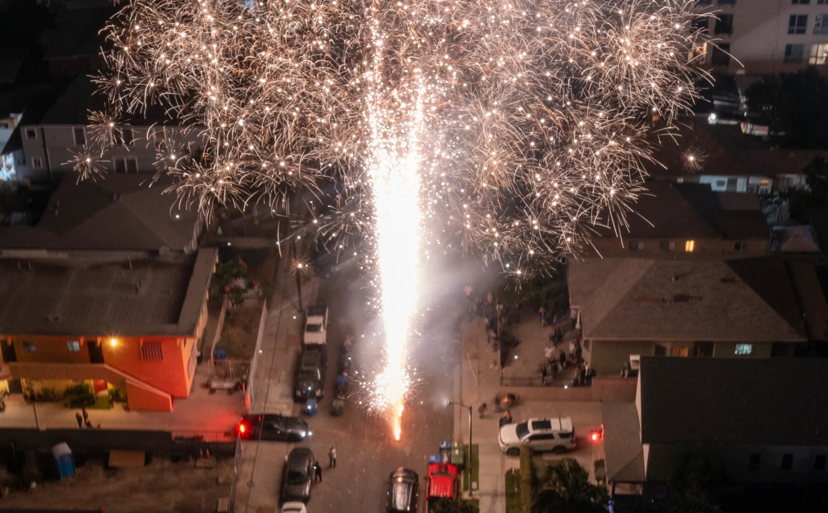 Over 230 Pounds of Illegal Fireworks Seized in Long Beach