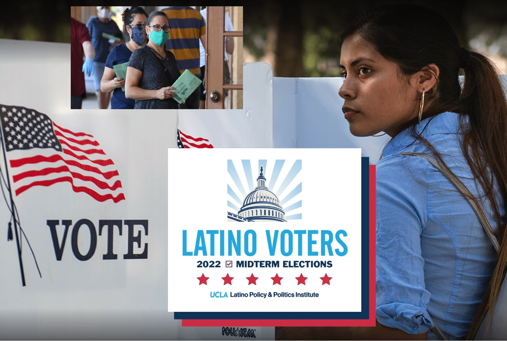 Latino woman vote in US