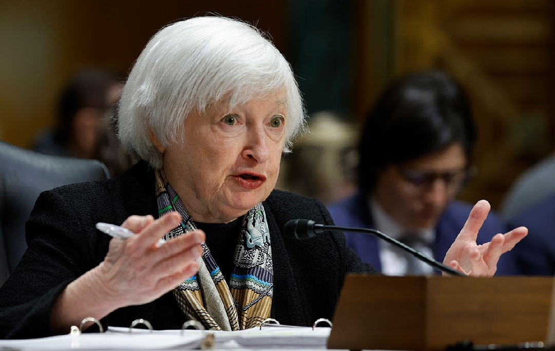 Secretary of the Treasury Janet Yellen says she is willing to work with China on global debt