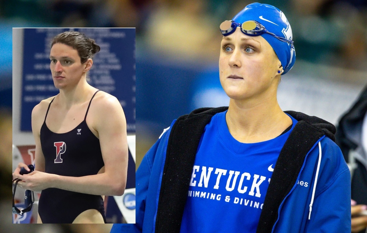 Kentucky swimmer Riley Gaines complained about transgender swimmer Lia Thomas