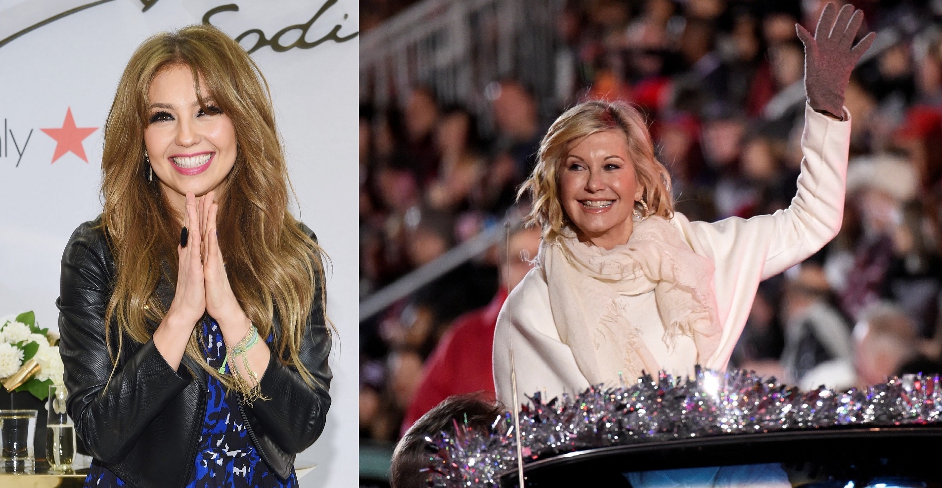 Thalia pays tribute to Olivia Newton John