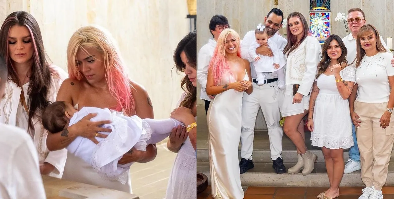 Karol G became the target of criticism for the dress she wore for her nieces baptism