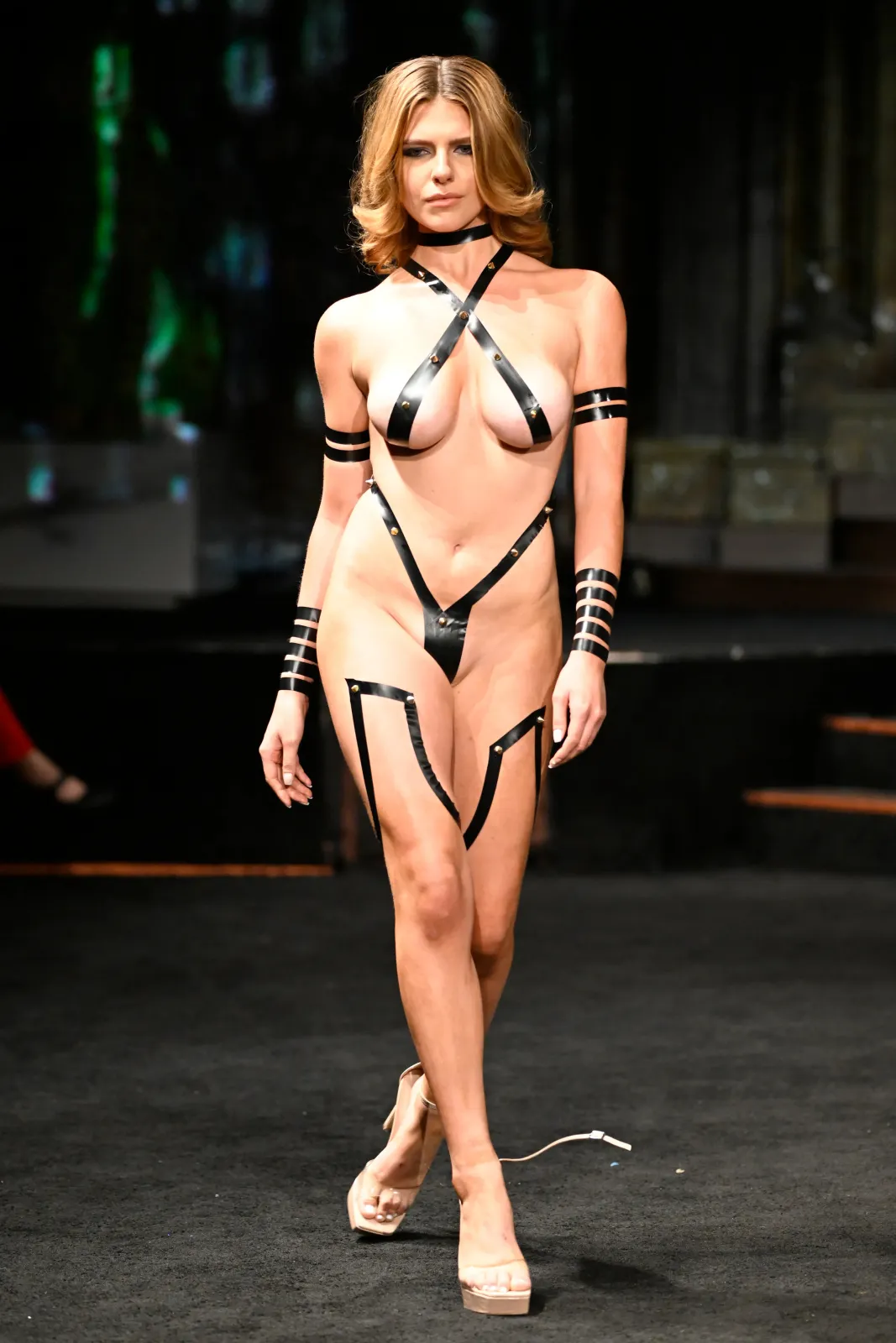 model at the Balck Tape Project | New York Fashion Week