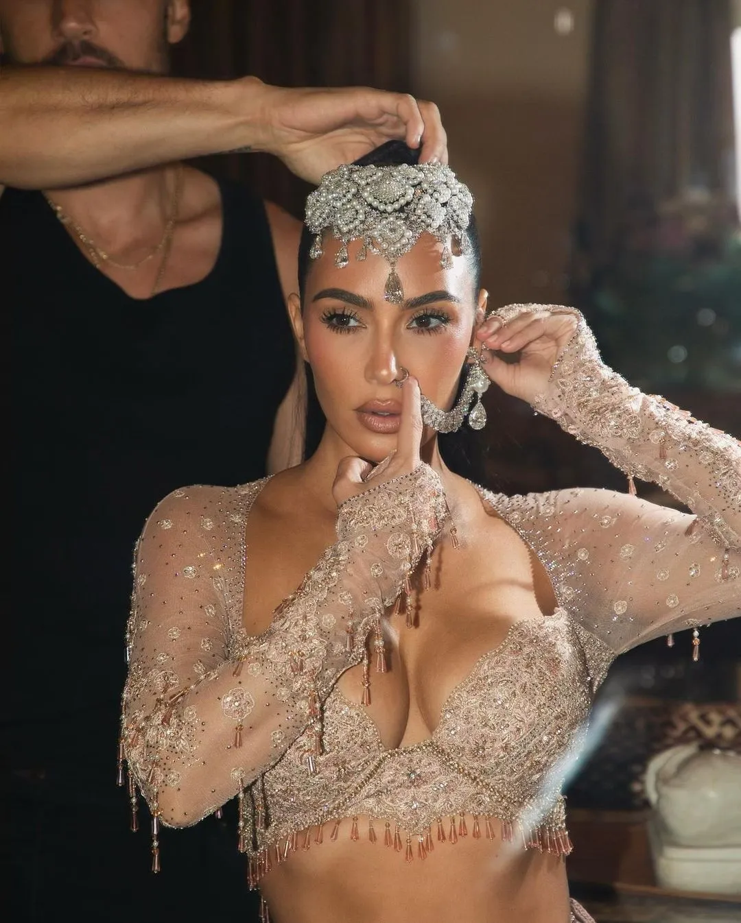 Kim Kardashian Shares Stunning Photos taken in India