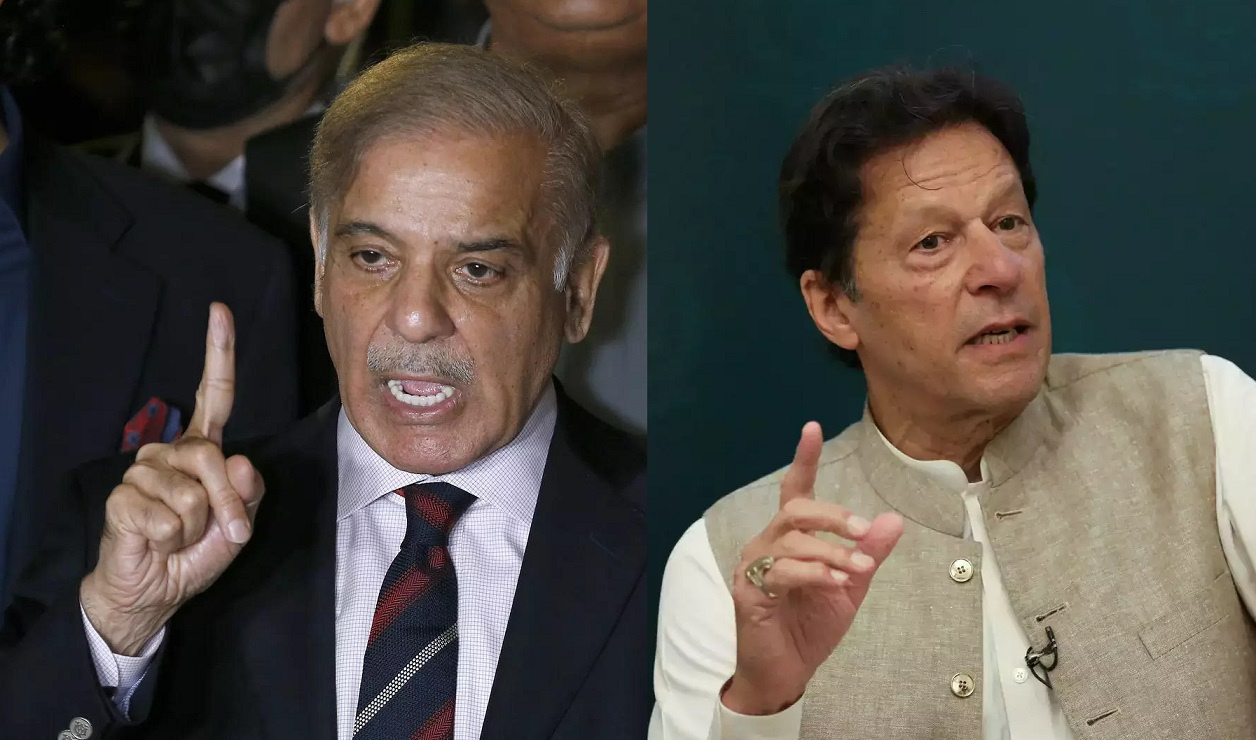 Imran khan challenge with Shahbaz Sharif