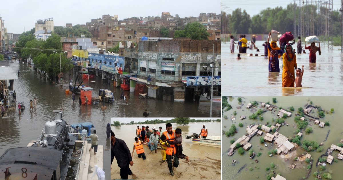 A third of Pakistan is under water