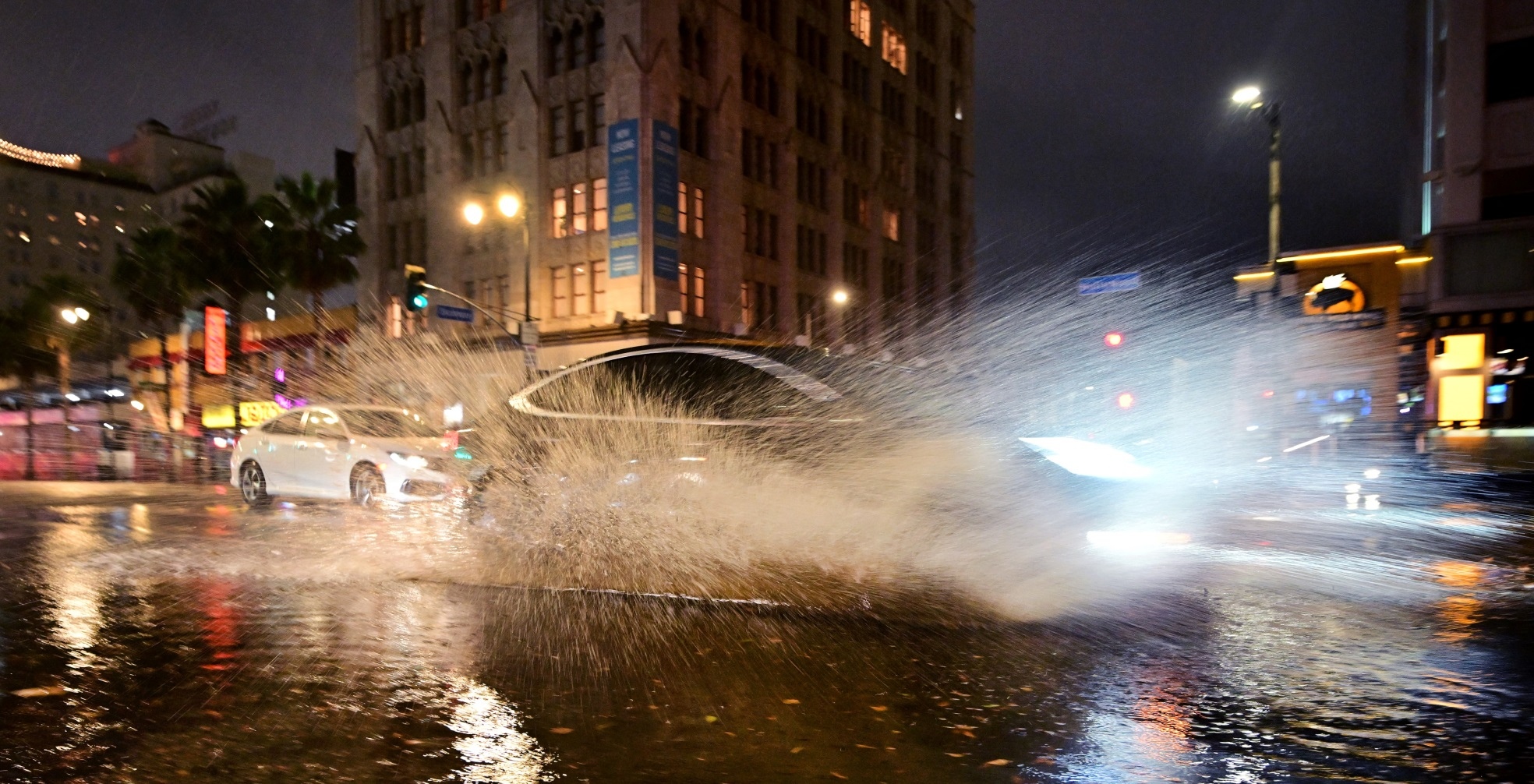 Heavy rain and flash flooding will continue in parts of California Nevada and Arizona