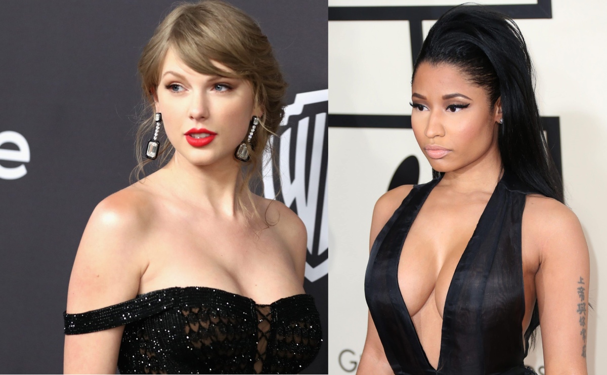 Taylor Swift and Nicki Minaj