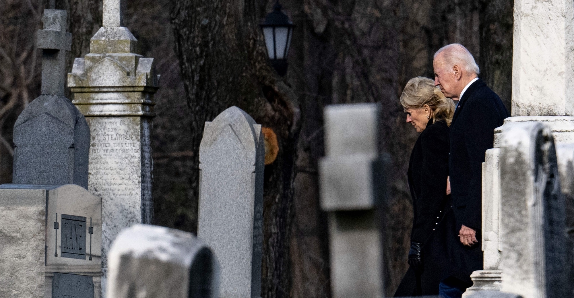 Biden pays tribute to 50 years since the car accident that killed his first wife and daughter