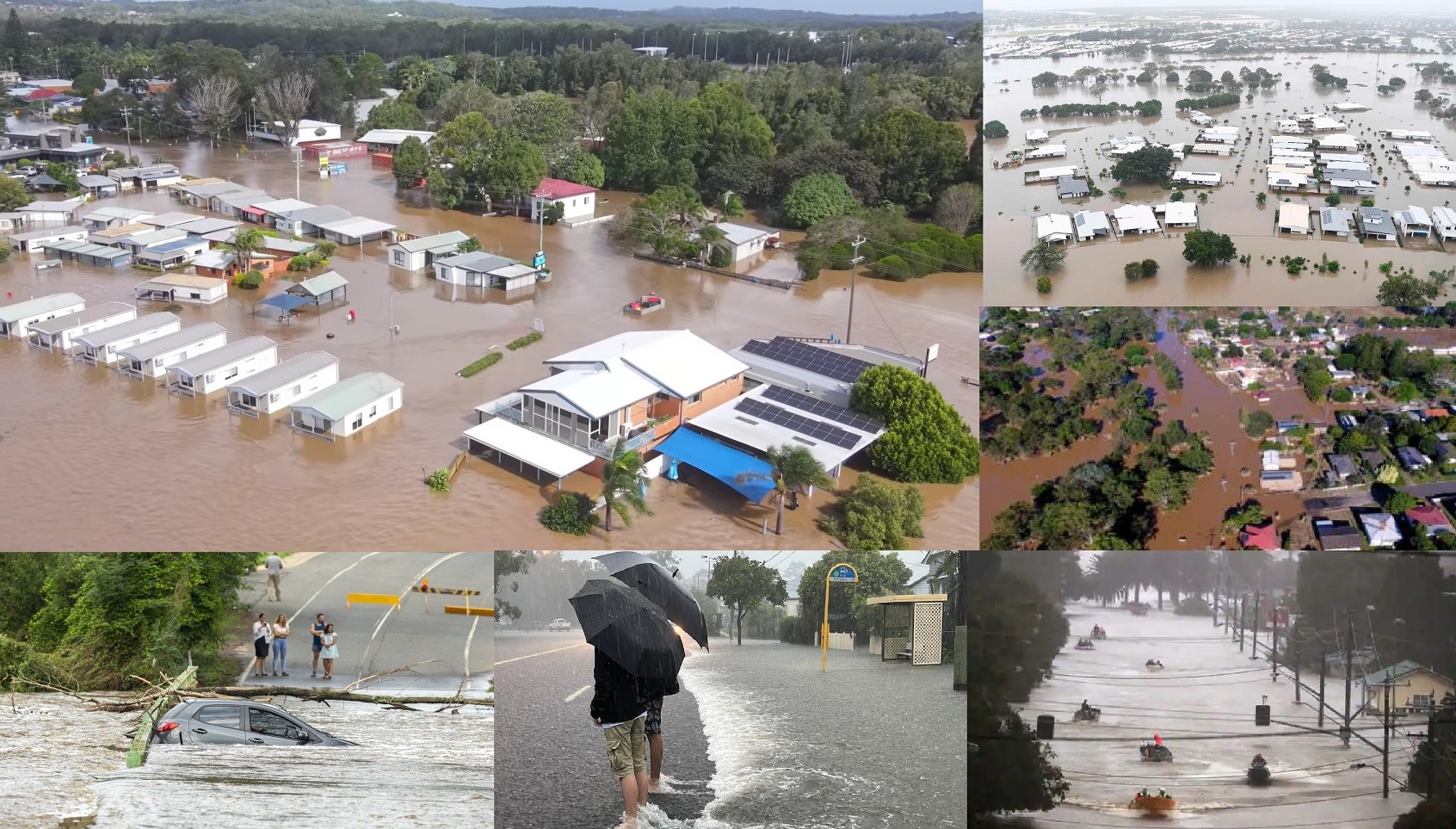 Heavy rain in Australia