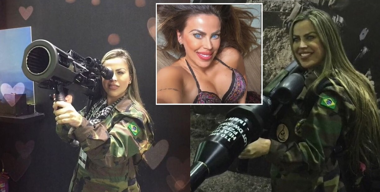 Brazilian model Thalita do Valle killed in war