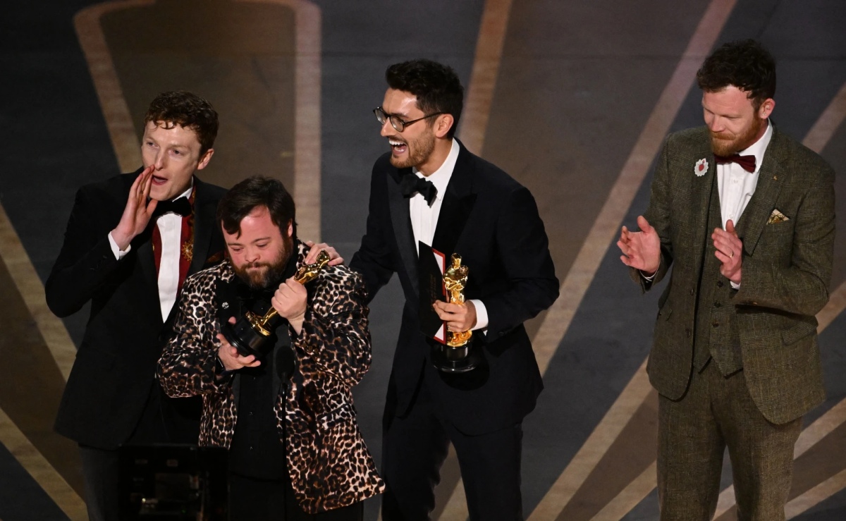 Oscars 2023 James Martin actor with Down Syndrome celebrates his birthday by winning a statuette