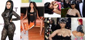 Nicki Minaj opens her legs and reacts to criticism for weight gain saying 'I am fat'