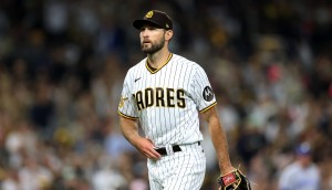 Michael Wacha pitched seven no-hitter innings in the San Diego Padres' victory over the Kansas City Royals