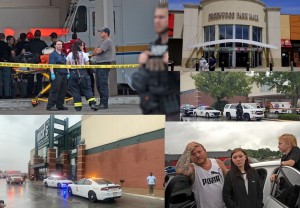 Firing again in America, firing on people in the mall, the attacker was killed by a civilian