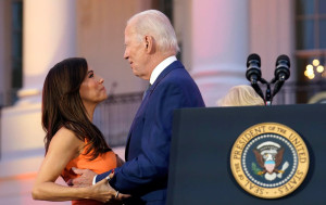 Joe Biden Accused of 'Improperly' Eva Longoria 