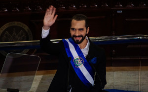 Nayib Bukele registers for the candidacy to be re elected as president