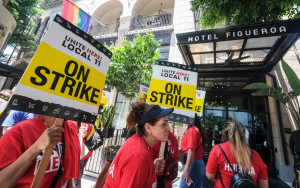 Southern California hotel workers return to work after three-day strike