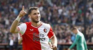 Santiago Gimenez scores a brace in Feyenoord's first Eredivisie win