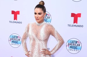 Ninel Conde shows off her voluptuous curves to the fullest