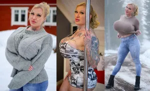 Sonja, the woman with 'biggest boobs in Finland' shared a special video message