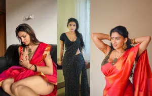 Reshmi R Nair, the Indian model is posting more nudes on social media after breast enhancement