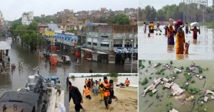 A third of Pakistan is under water, with more than 1,130 dead