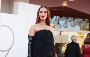 Jessica Brown Findlay is pregnant which she reveals at Venice Film Festival