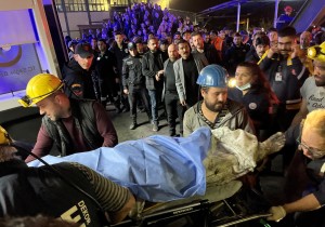 A mine explosion leaves at least 25 dead and dozens missing in Turkey