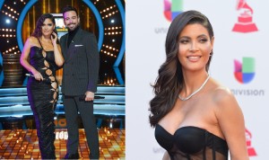 Chiquinquira Delgado exploited her beauty with a dress with openings in Mira Quien Baila