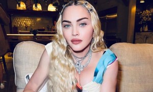 Madonna receives criticism for drinking water from a dog bowl