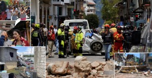 Earthquake in Ecuador: at least 14 dead and 380 injured by a strong earthquake of magnitude 6.8